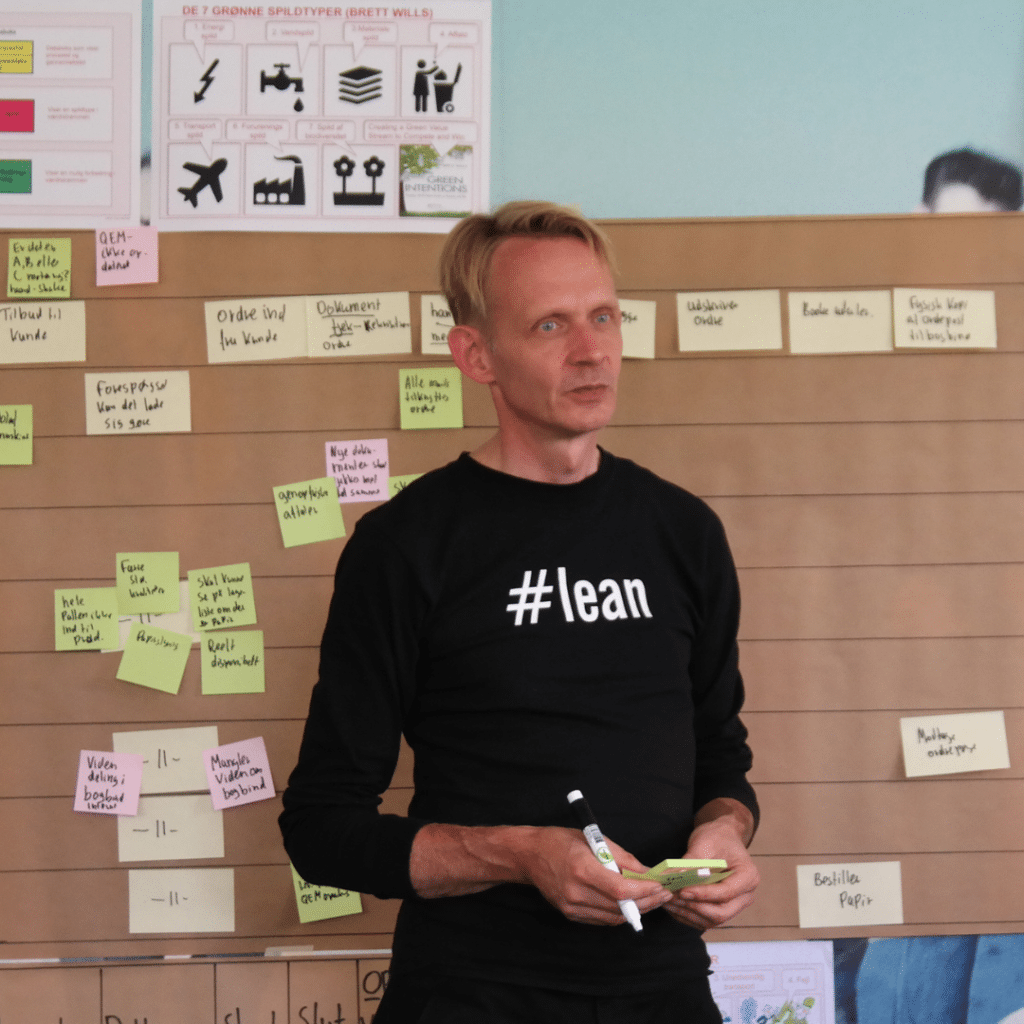 Lars Lean faciliterer VSM event